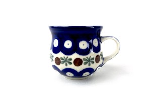 829 Bunzlau Bolle Espressomok zonder schotel 70X Flower Tendril Kop zonder Schotel